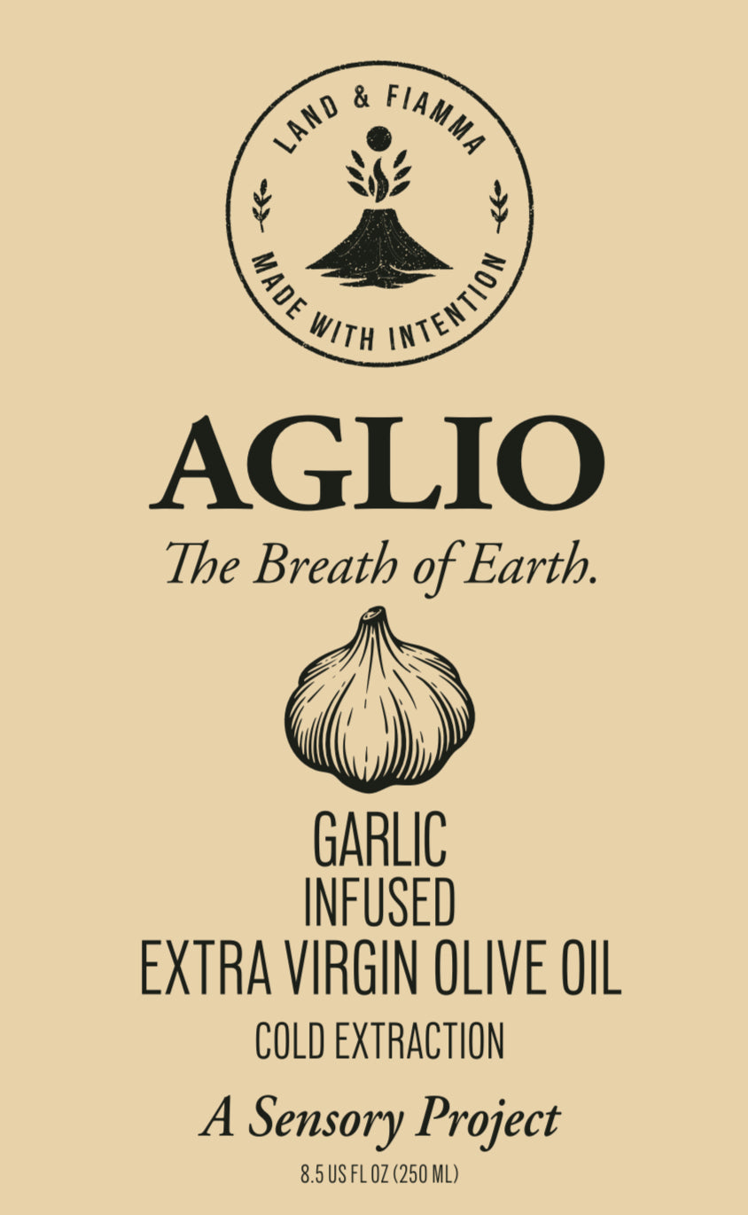 Aglio—Garlic Infused Extra Virgin Olive Oil