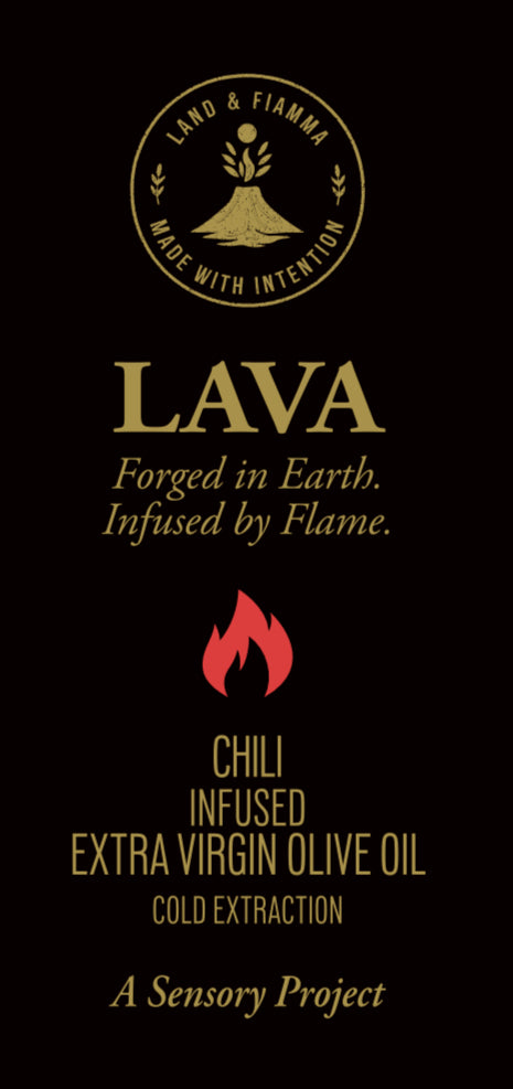 Lava—Chili Infused Extra Virgin Olive Oil