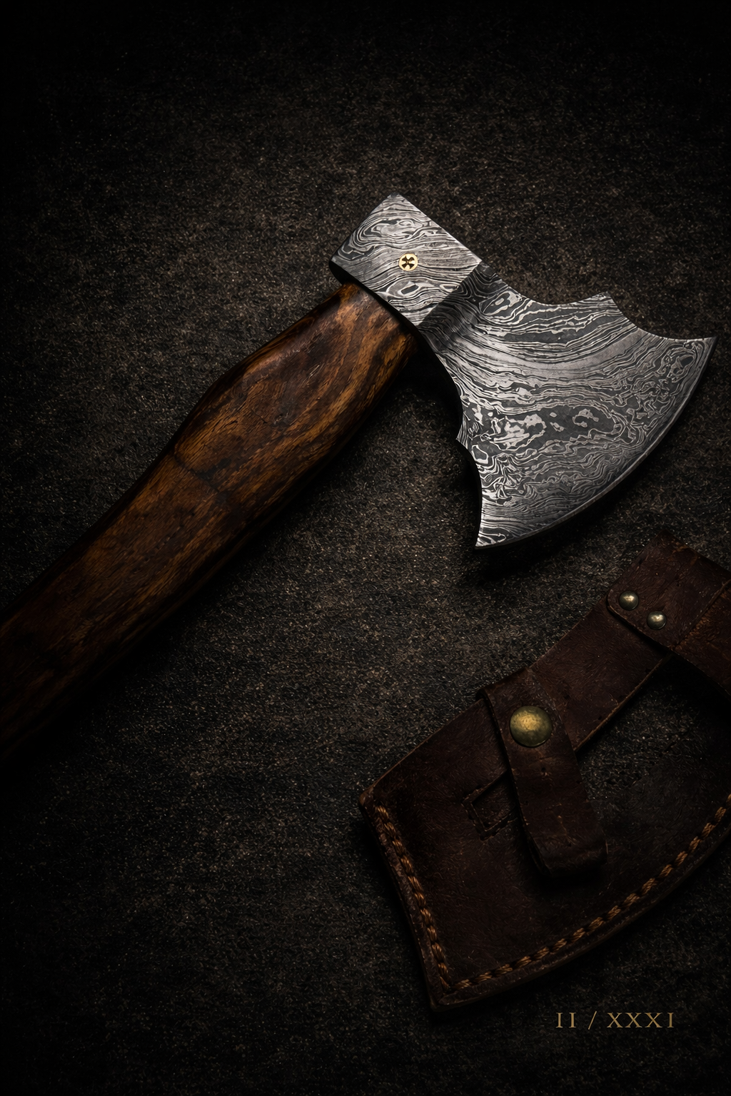 Damascus Steele Axe