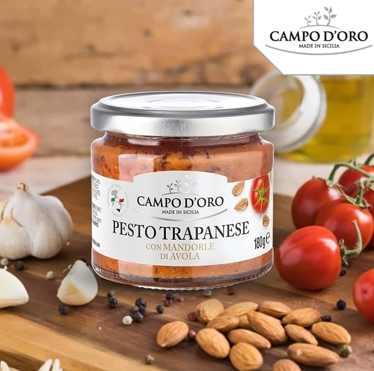 Campo D'Oro, Trapanese Pesto Sauce, 6.35 oz