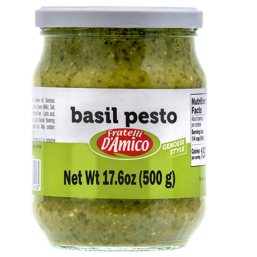 Fratelli D'Amico Basil Pesto, Pesto Genovese 4.6 oz