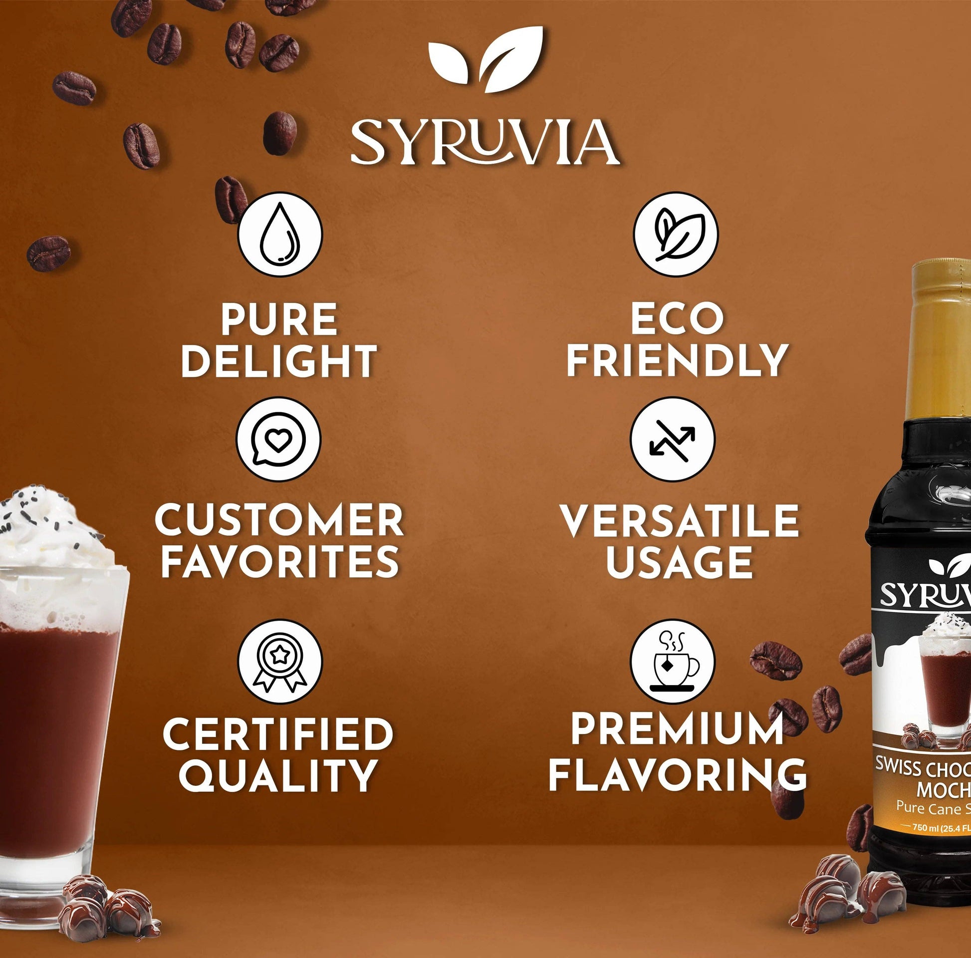 Swiss Chocolate Mocha Syrup