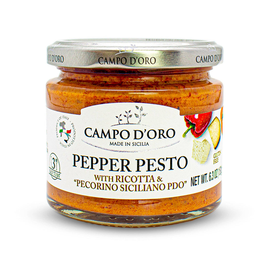 Campo D'Oro Sicilian Pepper Pesto Ricotta and Pecorino 6.3oz