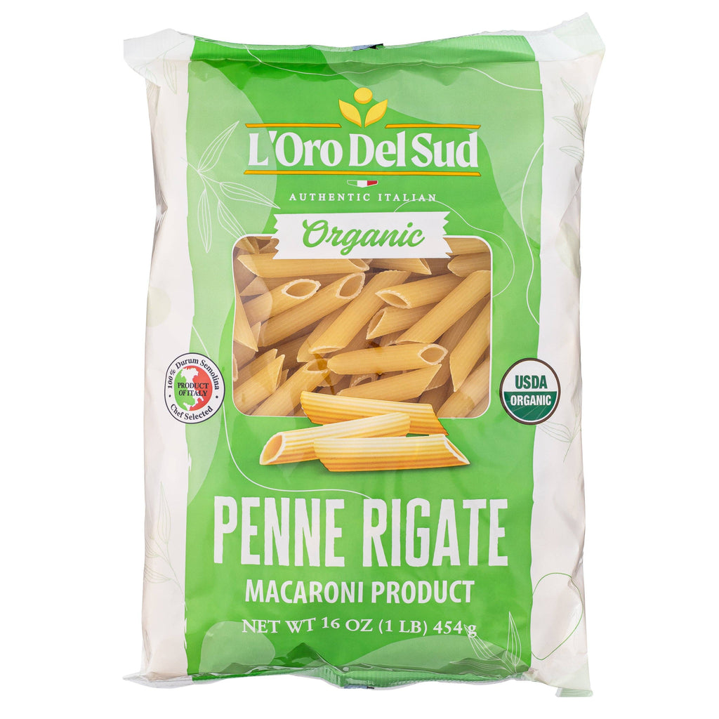 L'Oro Del Sud, Organic Penne Rigate Pasta