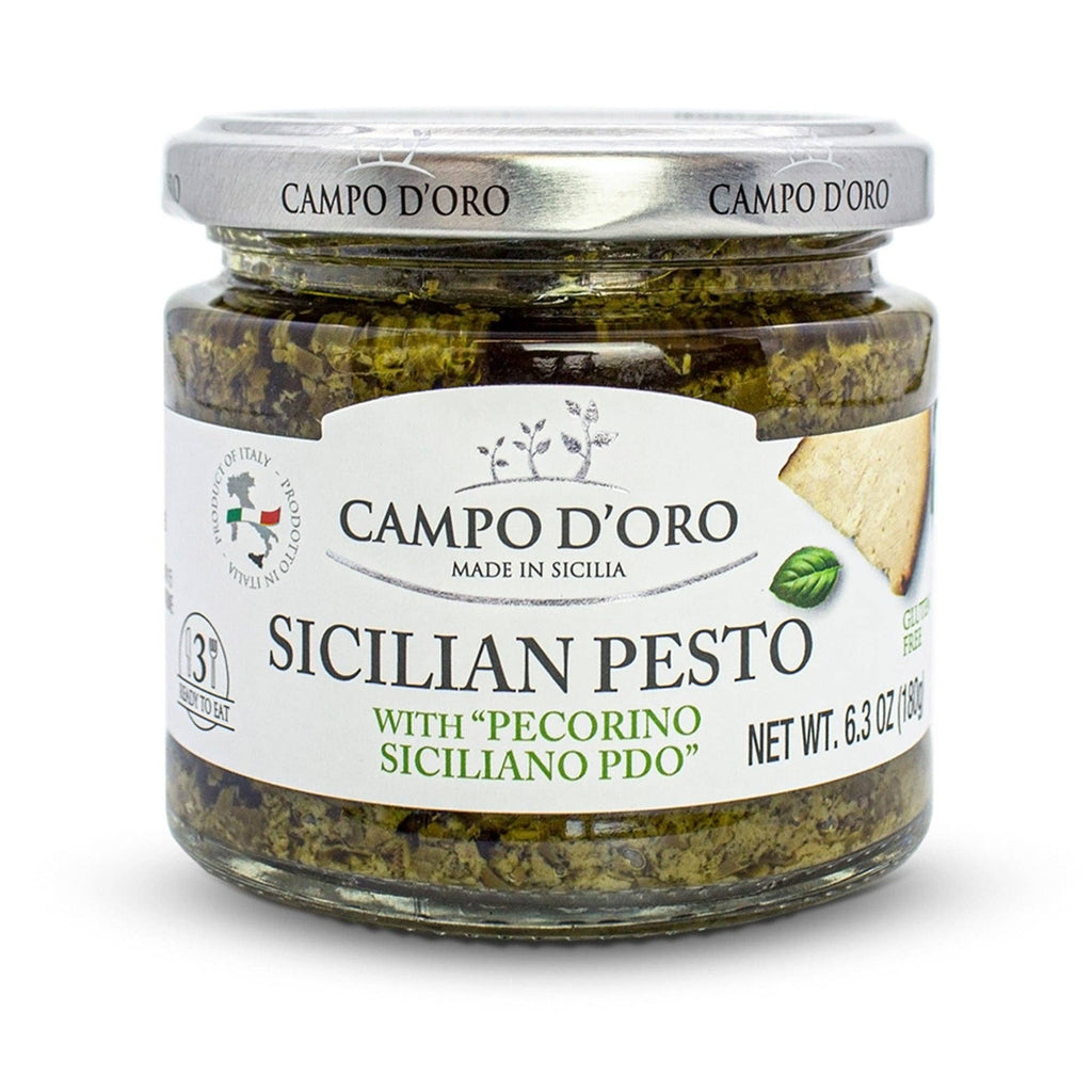 Campo D'Oro, Sicilian Pesto with Pecorino, 6.35 oz