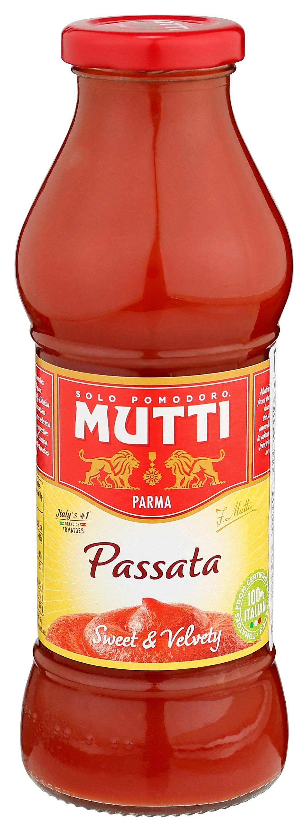 Mutti Tomato Passata Bottiglia - Case Of 12