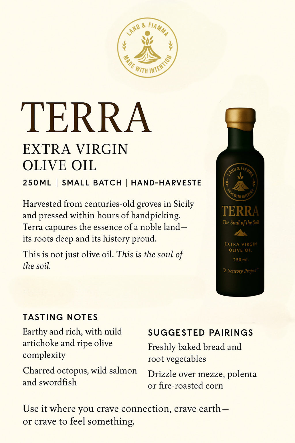 TERRA – Signature Extra Virgin Olive Oil