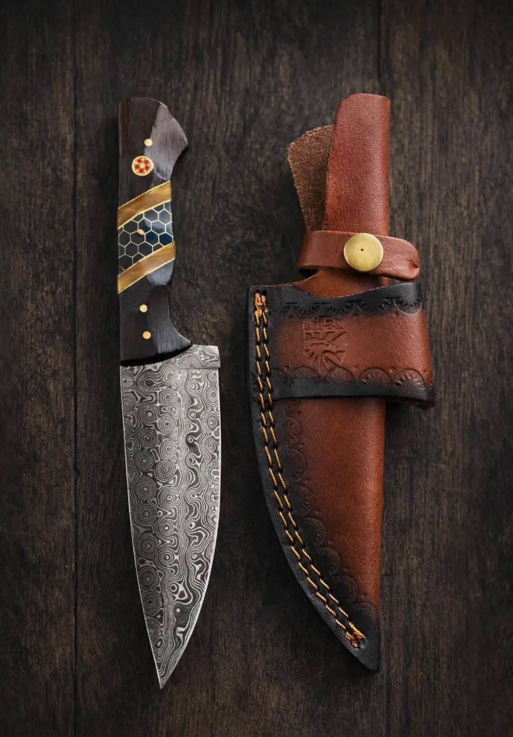 Hand Forged Damascus Knife