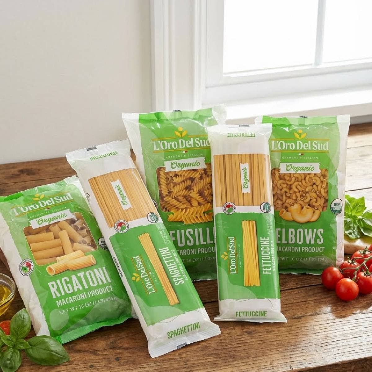 L'Oro Del Sud, Organic Penne Rigate Pasta
