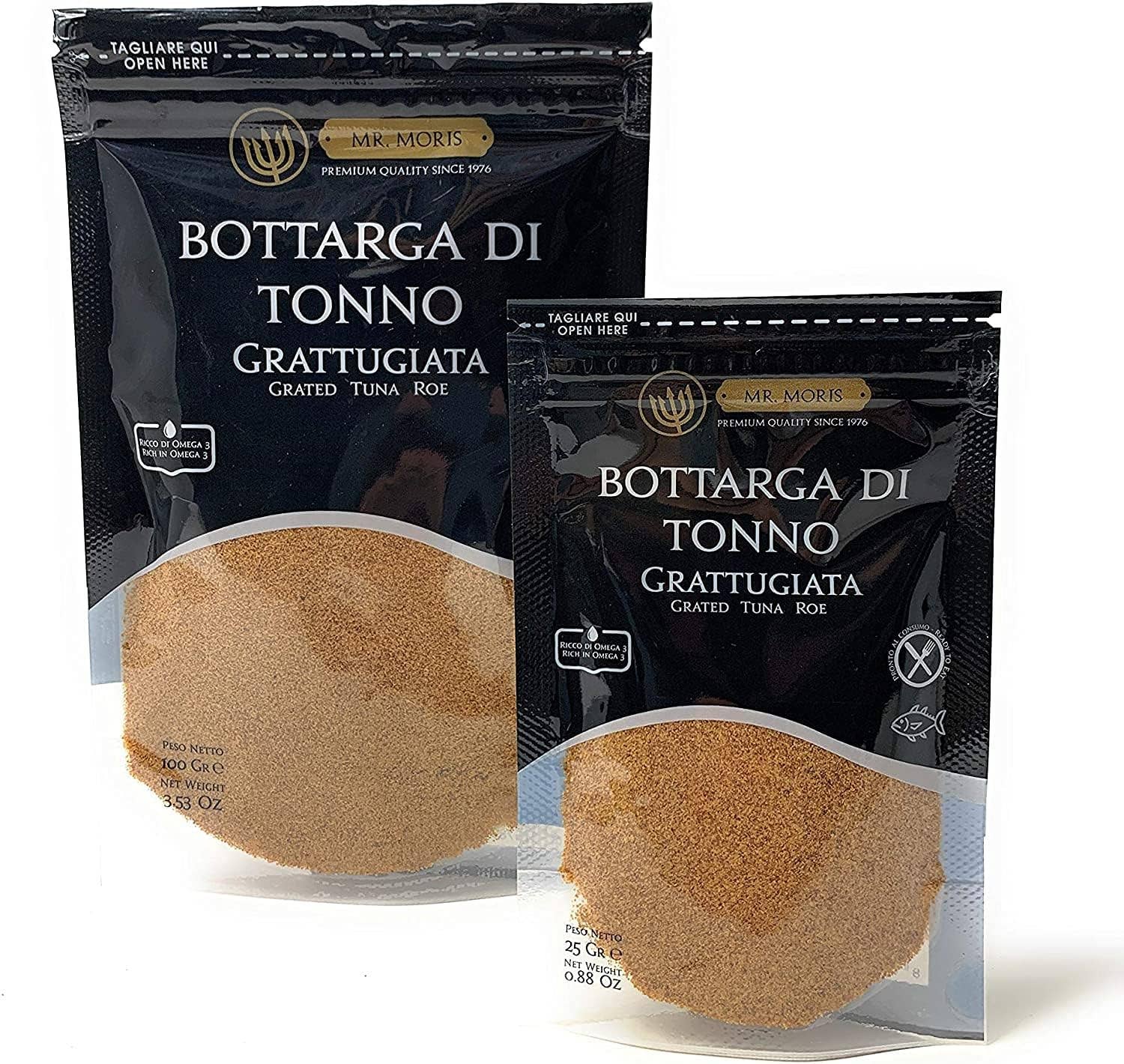 Premium Grated Tuna Botargo in Kosher Bag