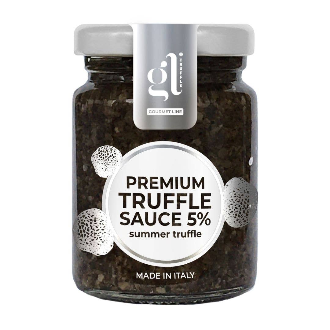 GL Truffle Gourmet, Large Italian Premium Black Truffle Sauce , Salsa Tartufata 180g (6.4 oz)
